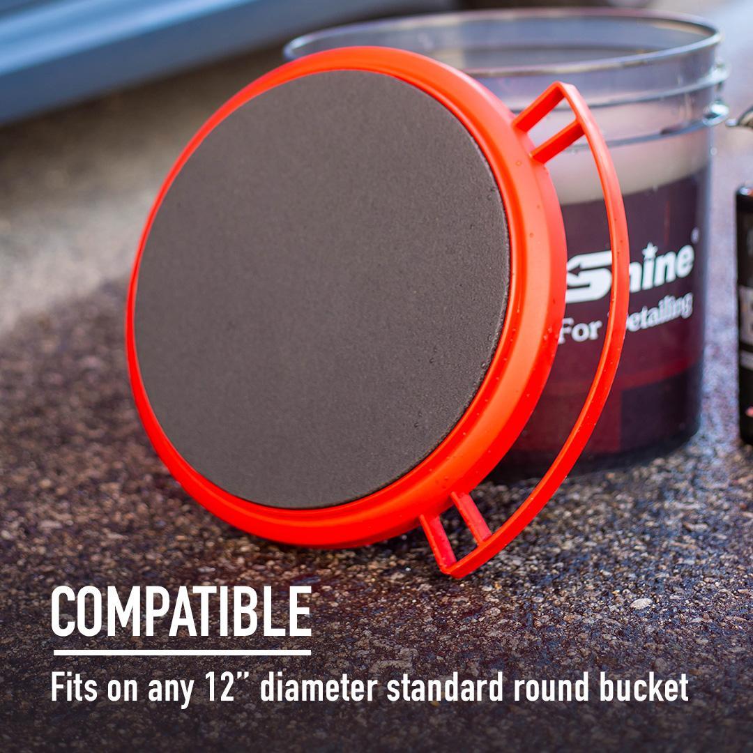 Multifunction Bucket Seat Lid With Soft Foam