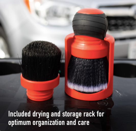 Curved Grip XL Detailing Brush - Mixed Bristle