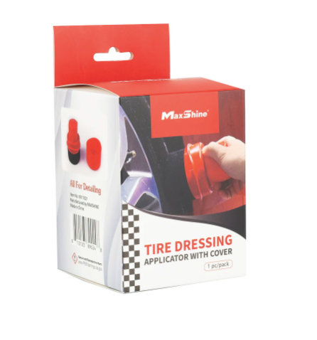 Tire Dressing Applicator With Cover