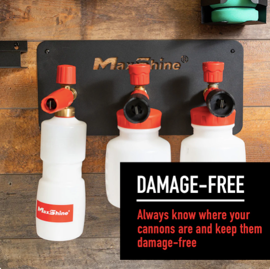 Foam Cannon Wall Mount & Nozzle Holder