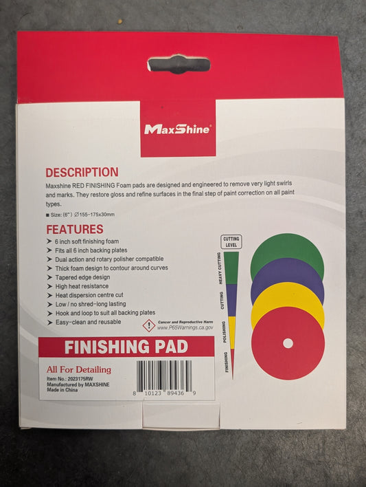 High Profoam 6in Pad - Finishing
