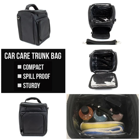 Car Care Trunk Bag - Spill Proof Chemical Organizer