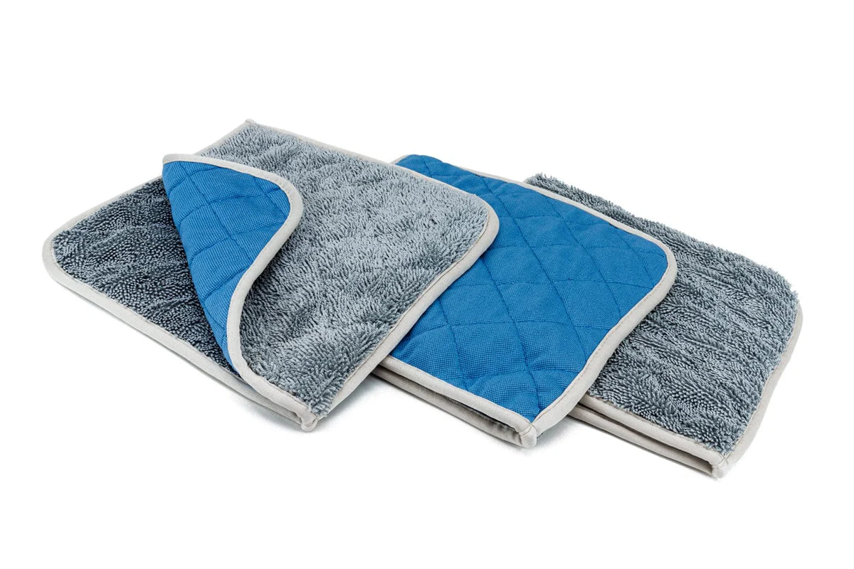 Smooth Glass Flip Microfiber Glass Towels (8 in. x 8 in., 1000 gsm) 3 pack