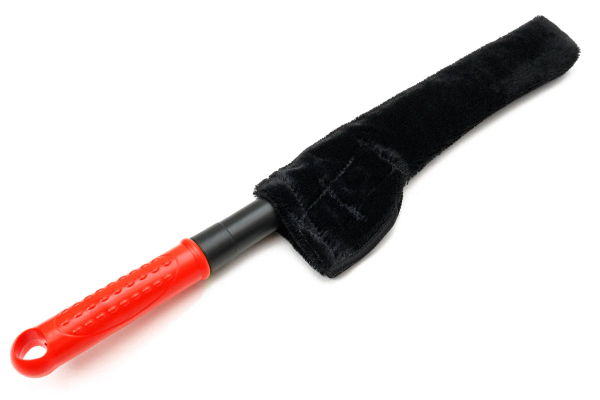 Barrel Blade Wheel Brush with Scrub Ninja Cover (Aggressive Scrub)