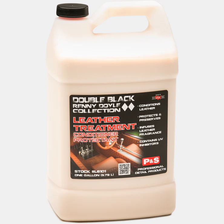 P&S Leather Treatment & Protectant: Double Black Renny Doyle Collection 1gal